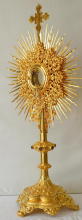 French Antique Sunburst Monstrance